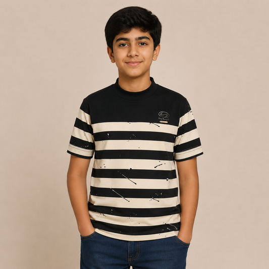 Boys Premium Stretchable Dry Fit Polo T-Shirt | Flexible Kids Casual Wear — KidsStudio