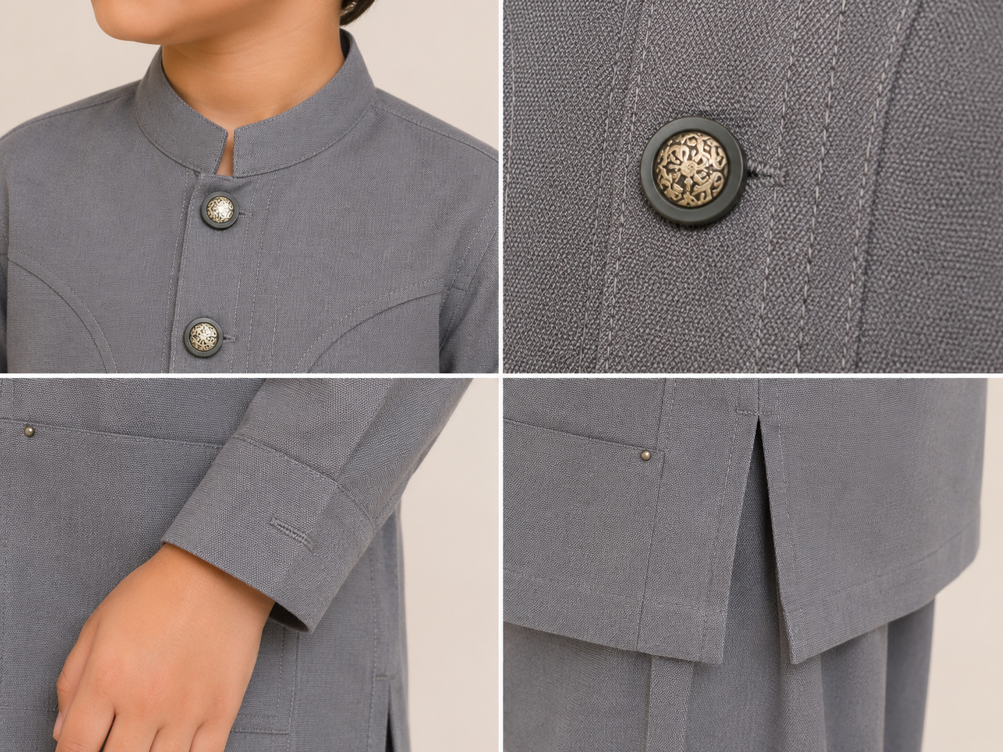 Boys Premium Wash & Wear 3-Piece Shalwar Qameez | KidsStudio
