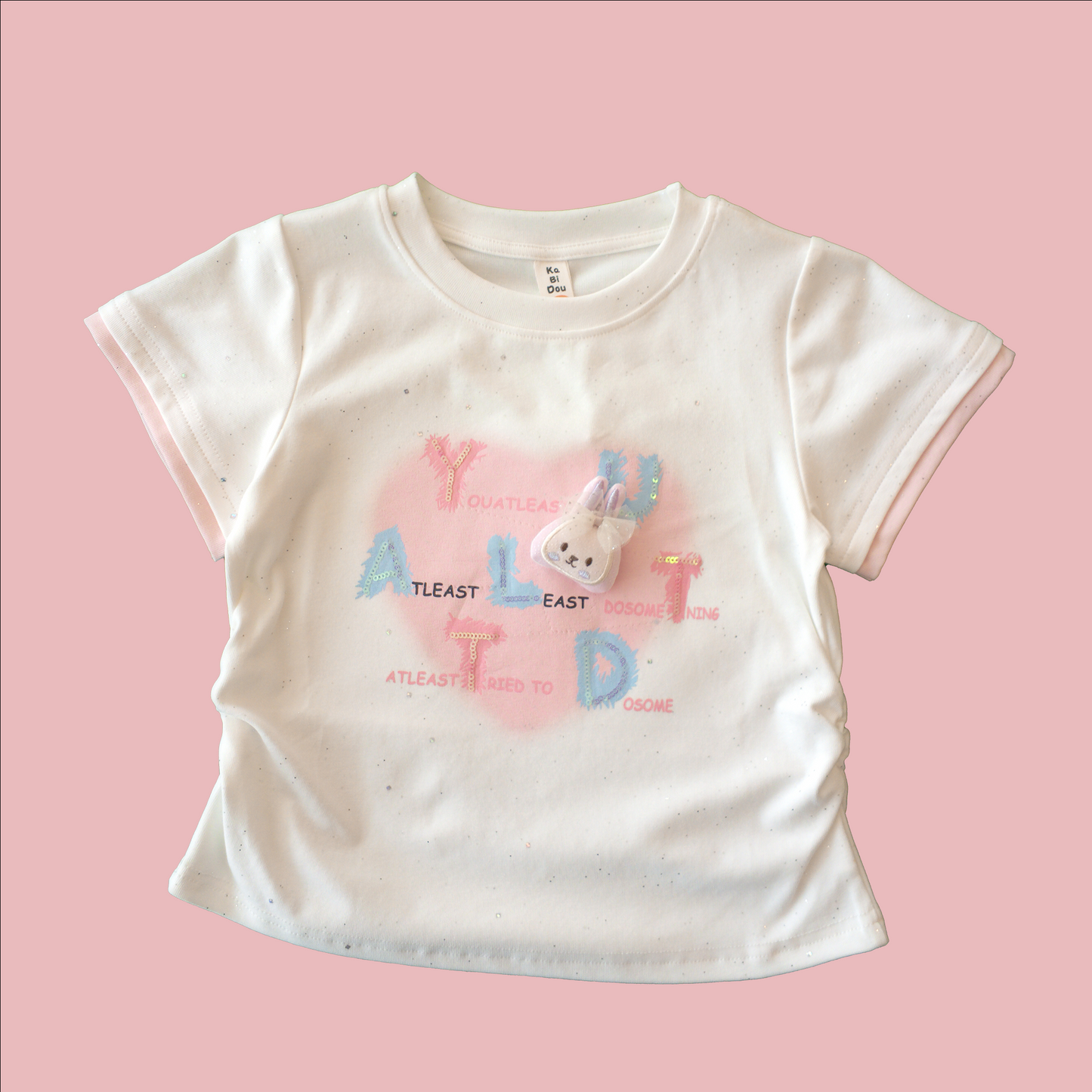 White AtLeast Shirt